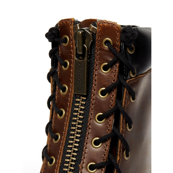 COPY - Dr Martens Karmilla Butterscotch Orleans Lugged Platform Boot - Picture 6 of 12